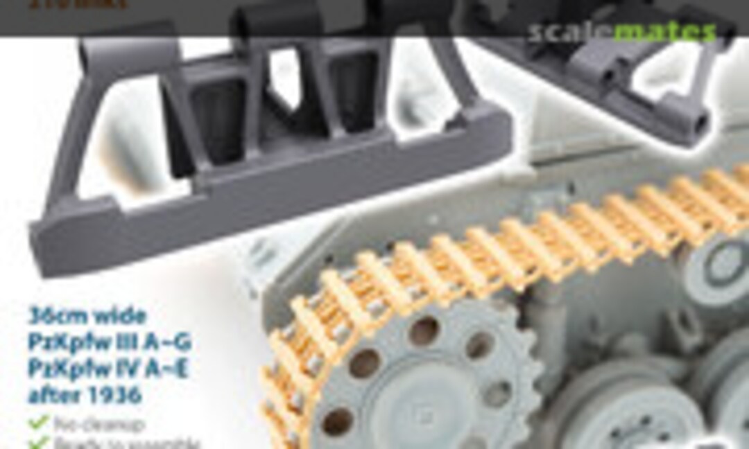 1:35 PzKpfw III/IV Tracks Type 1 Short Tooth (T-Rex Studio TR85032)