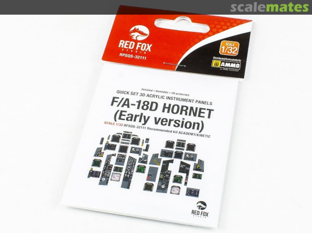 Boxart Boeing F/A-18D (Early) Hornet RFSQS-32111 Red Fox Studio Boxart Boeing F/A-18D (Early) Hornet RFSQS-32111 Red Fox Studio