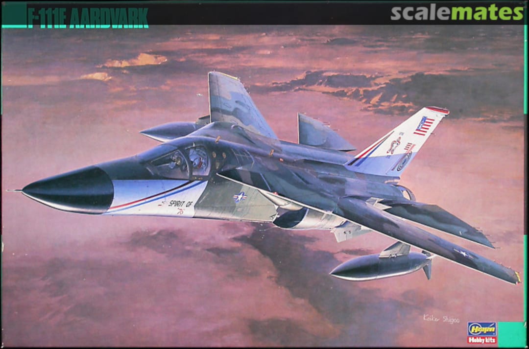 Boxart F-111E Aardvark 04036 Hasegawa Boxart F-111E Aardvark 04036 Hasegawa