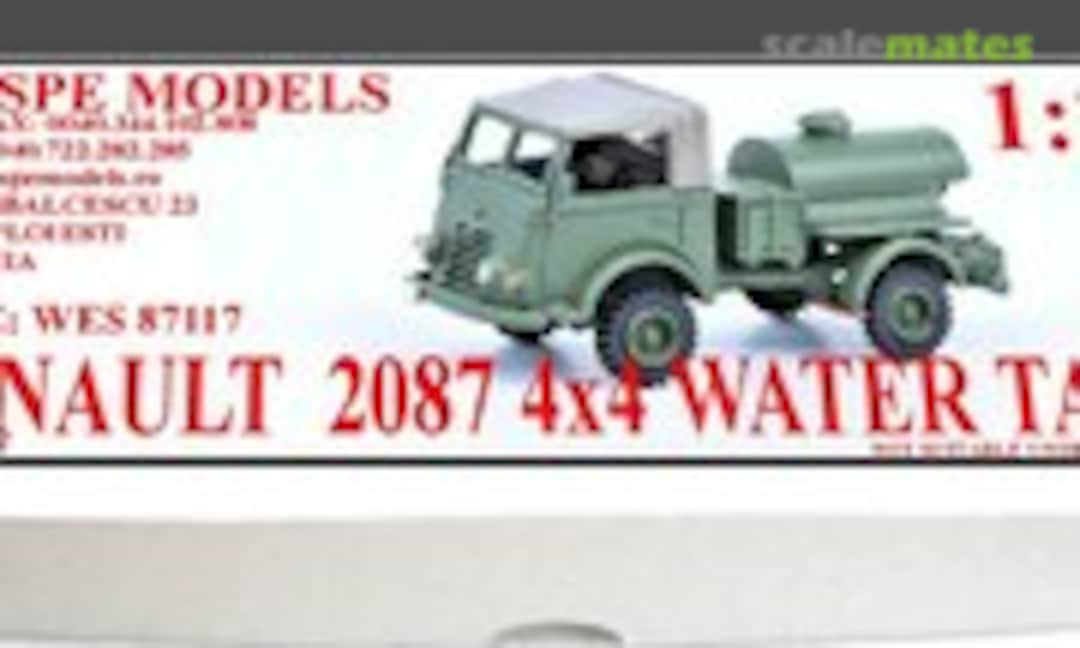 1:87 Renault 2087 4x4 Water Tank (Wespe Models WES 87117) WES 87117