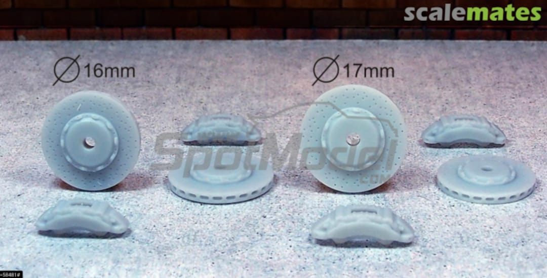 Boxart Brembo drilled disc SP24324 Scale Production Boxart Brembo drilled disc SP24324 Scale Production