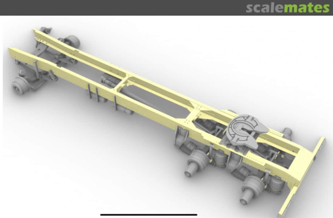Boxart Chassis for Aussie Titan (Sleeper) ANMT 157 A&N Model Trucks Boxart Chassis for Aussie Titan (Sleeper) ANMT 157 A&N Model Trucks