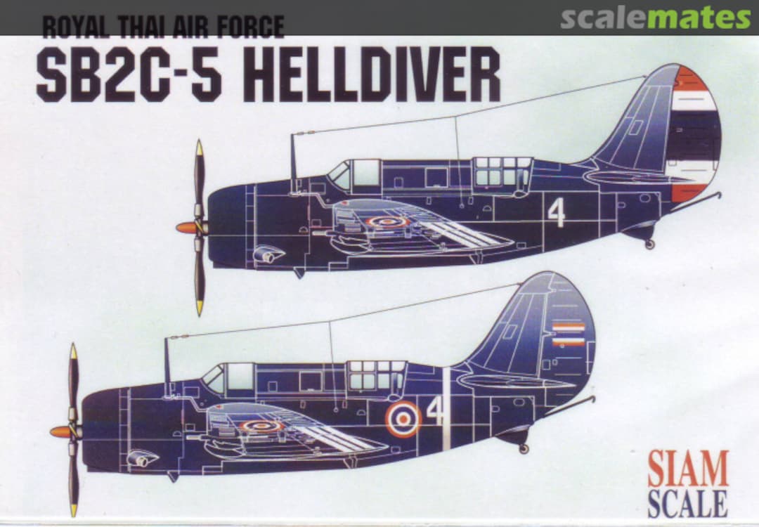 Boxart SB2C-5 Helldiver  Siam Scale