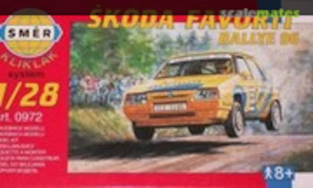 1:28 Škoda Favorit Rallye 96 (Směr 0972) 0972