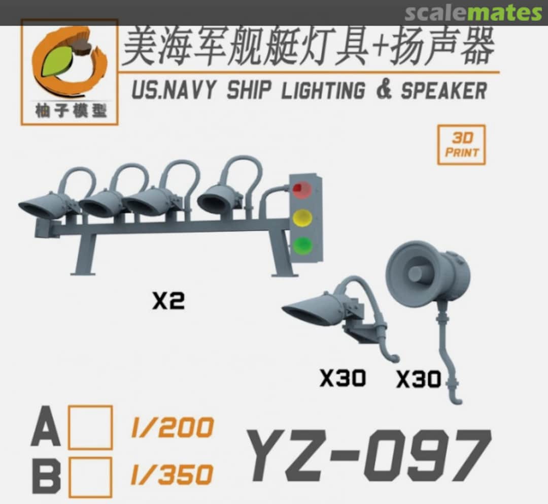 Boxart US. Navy Ship Lighting & Speaker YZ-97A YZM Model