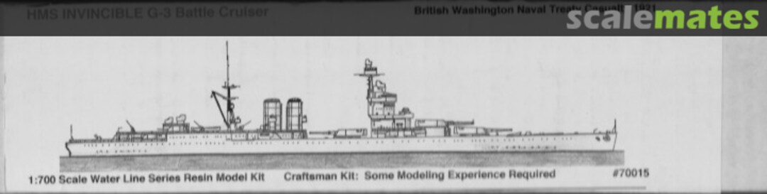 Boxart HMS Invincible G-3 Battle Cruiser 70015 Imperial Hobby Productions Boxart HMS Invincible G-3 Battle Cruiser 70015 Imperial Hobby Productions