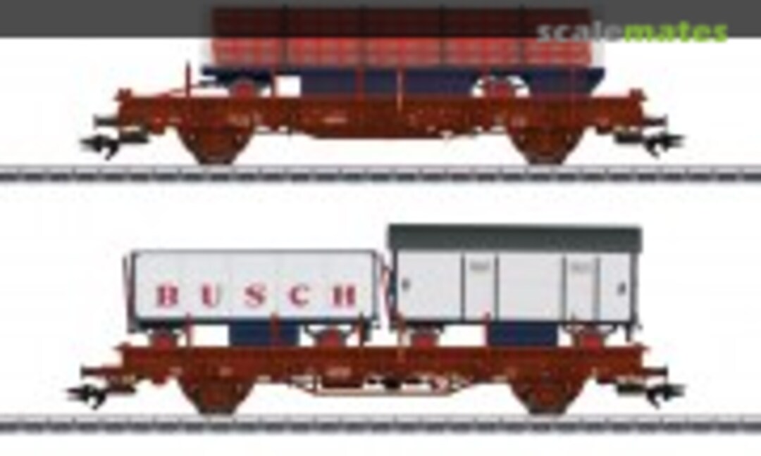 Güterwagen-Set Zirkus Busch DR/DDR (Märklin 45042)