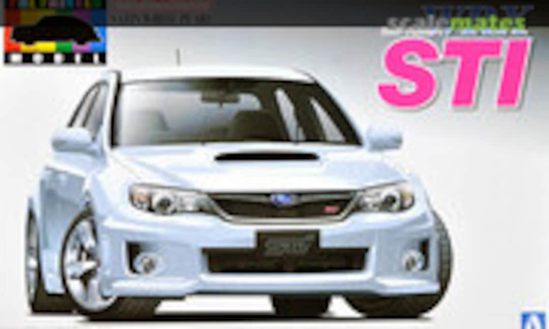1:24 GRB Impreza WRX STI 5door ´10 (Aoshima 004906)