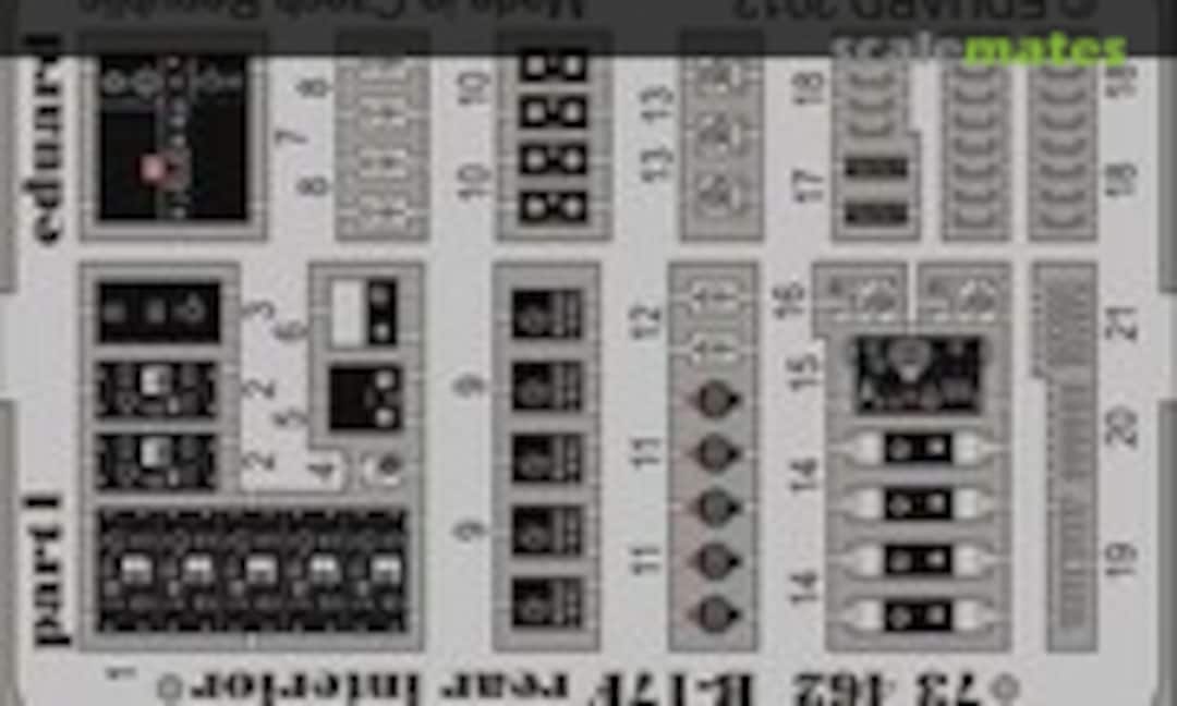 1:72 B-17F rear interior (Eduard 73462) 73462