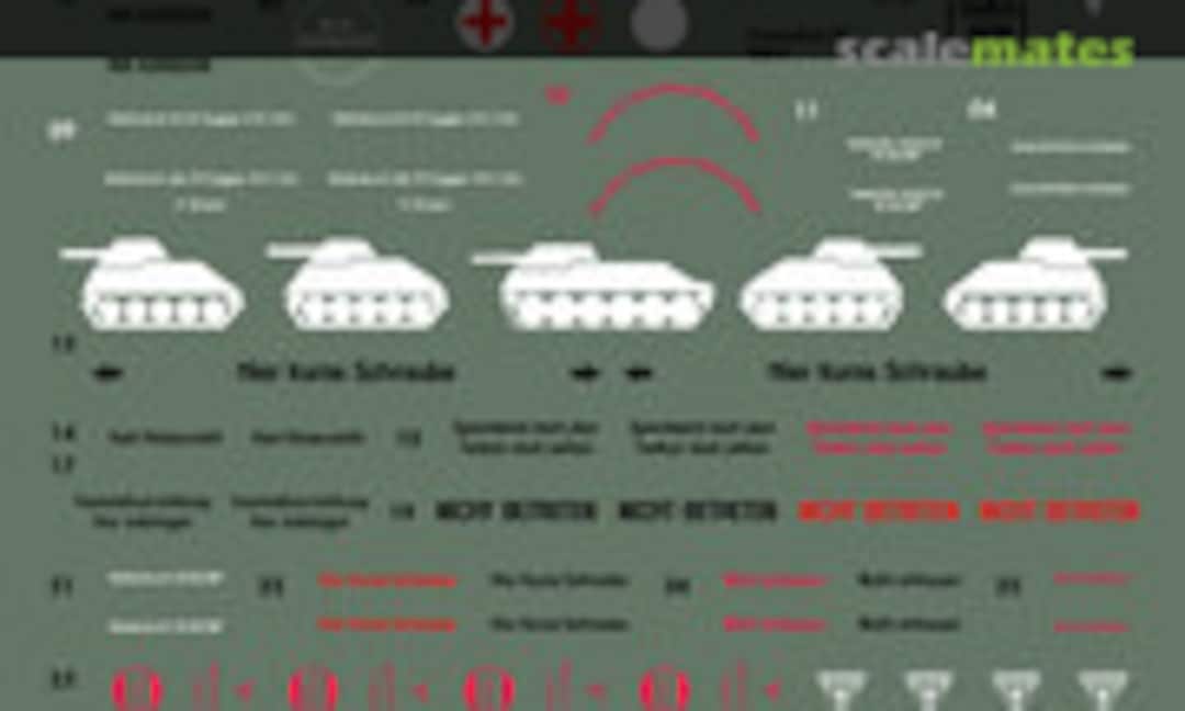 1:24 Ju 87 Stuka Stencils Ver 1.0 (HobbyDecal ST24009V1) ST24009V1