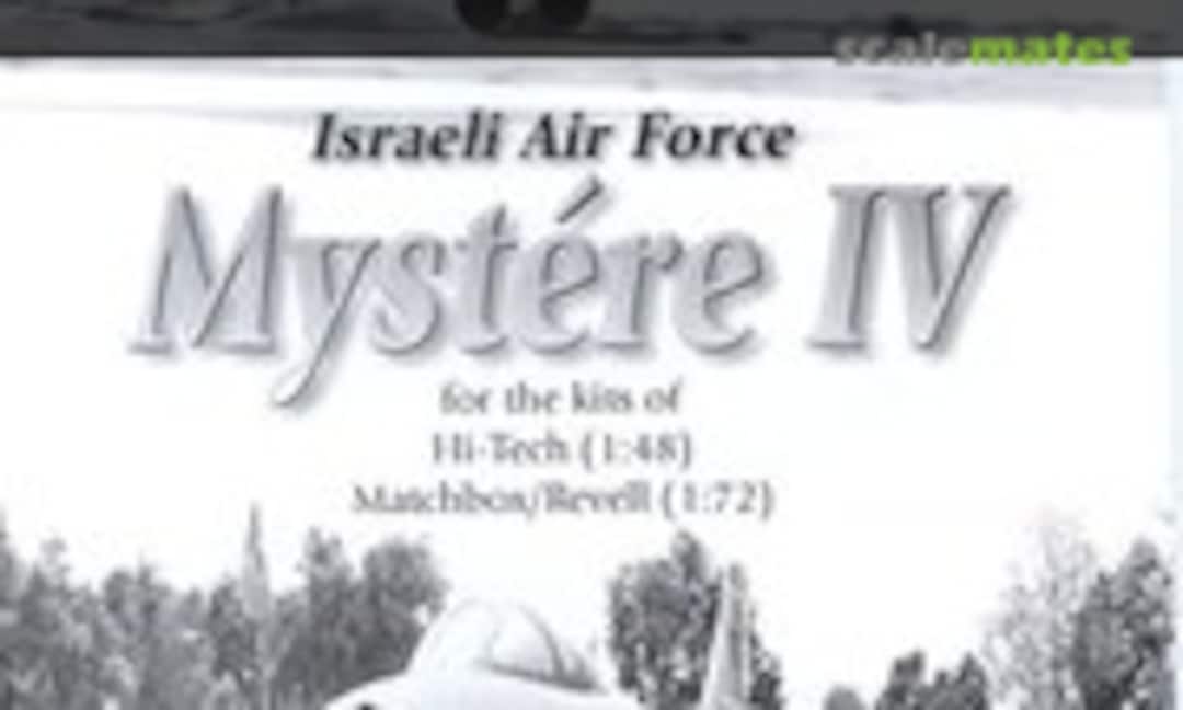1:48 Israeli Air Force Mystere IV (IsraDecal Studio IAF-31)