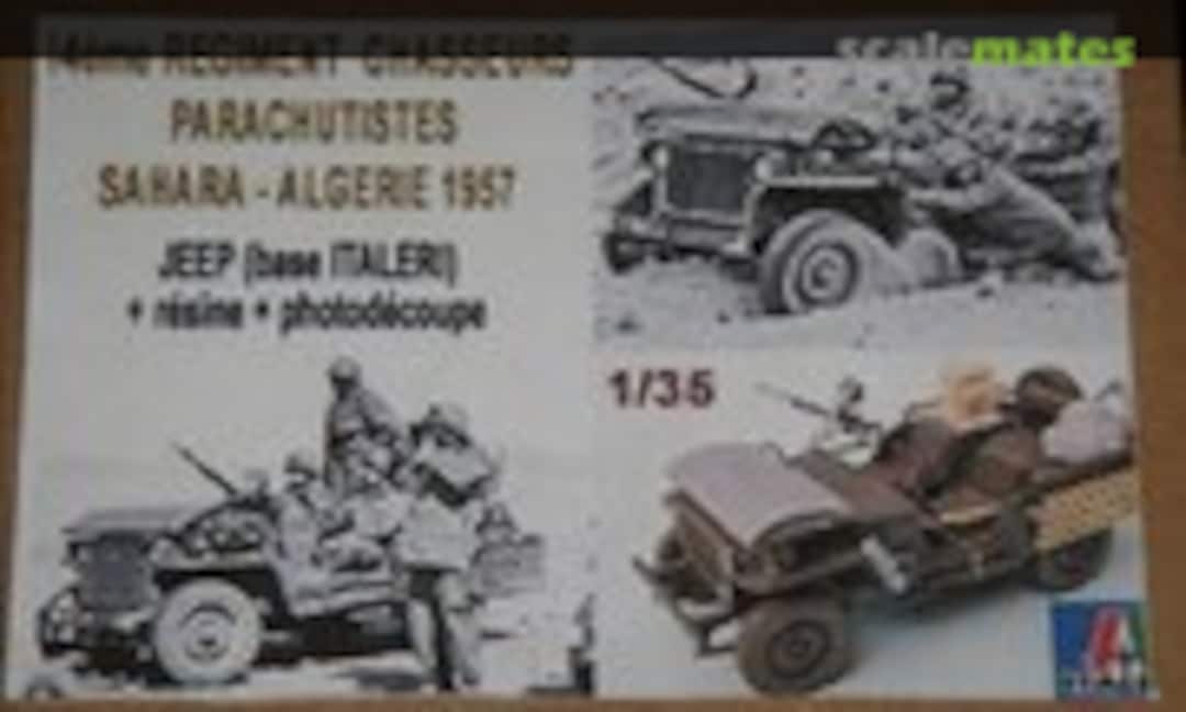1:35 Jeep recon 14ème RCP - Algeria 1957 (Best Value Models 35130)