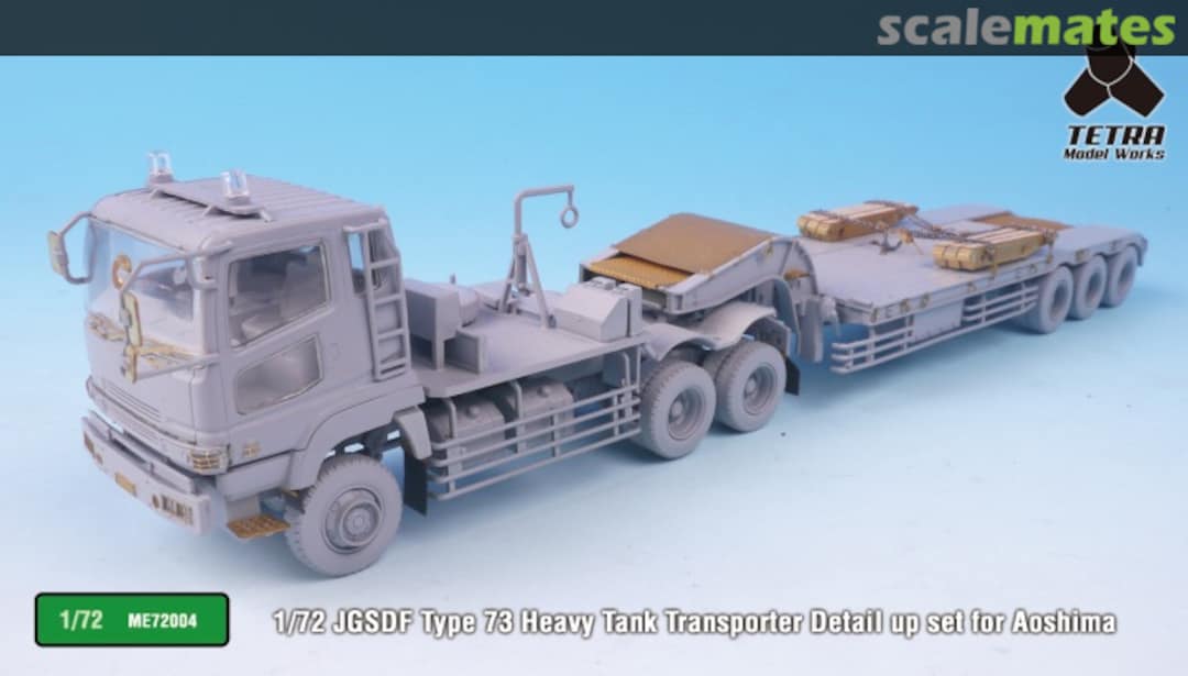 Boxart Type 73 Heavy Tank Transporter Detail Up Set ME-72004 Tetra Model Works Boxart Type 73 Heavy Tank Transporter Detail Up Set ME-72004 Tetra Model Works