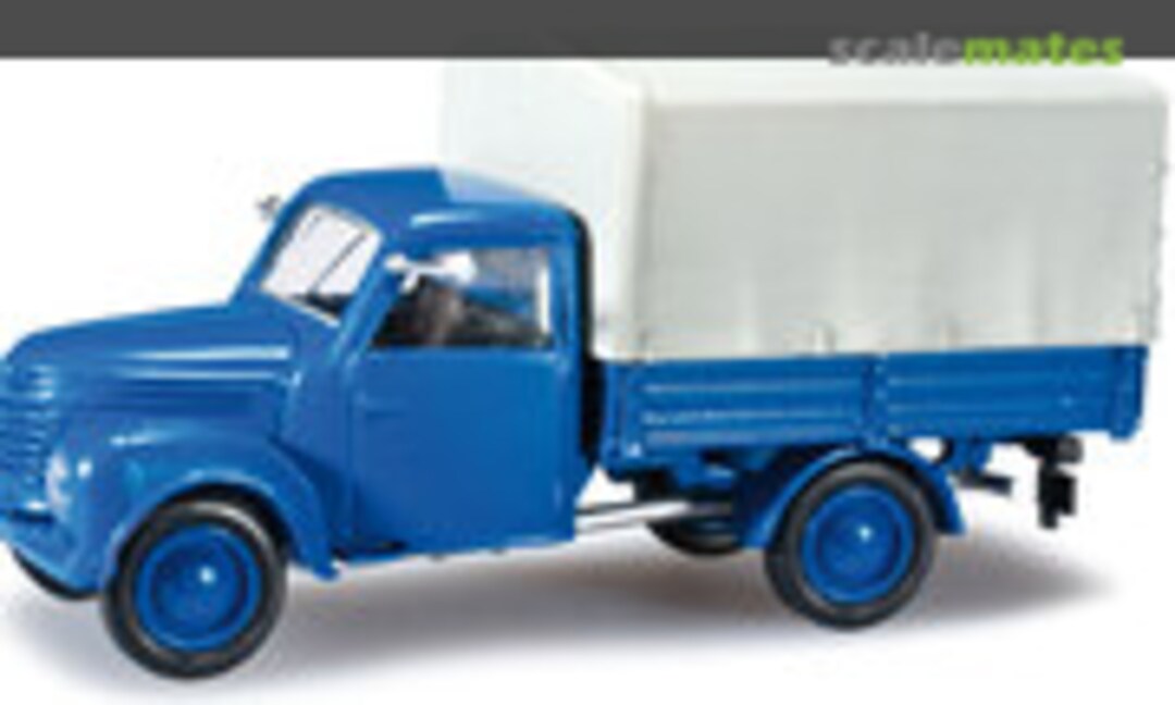 Framo V901/2 Planen-LKW, blau (Herpa 303200)