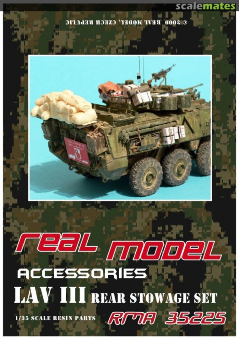 Boxart LAV III Rear Stowage Set RMA35225 Real Model Boxart LAV III Rear Stowage Set RMA35225 Real Model