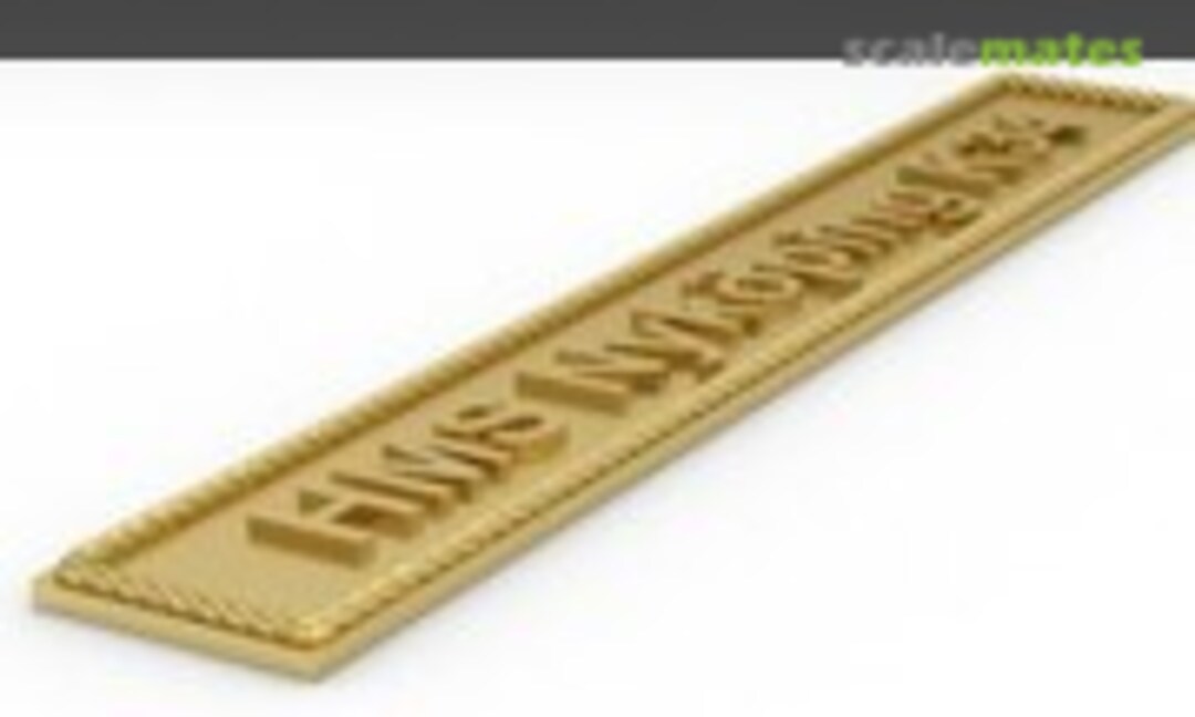 1:700 HMS Nyköping K34 (Model Monkey np-Nykoping-1) np-Nykoping-1