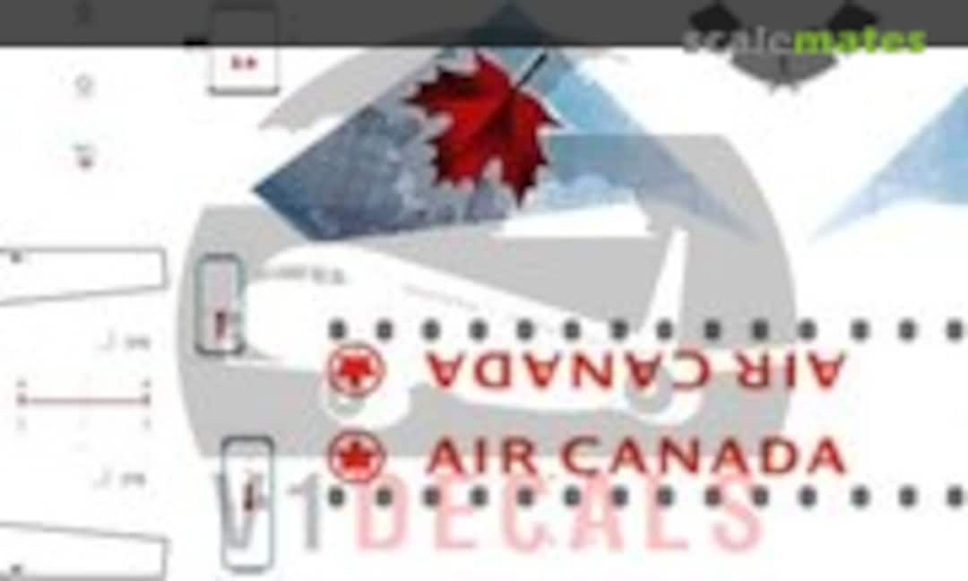 1:144 Air Canada Embraer E175 (V1 Decals V1D0128-144) V1D0128-144