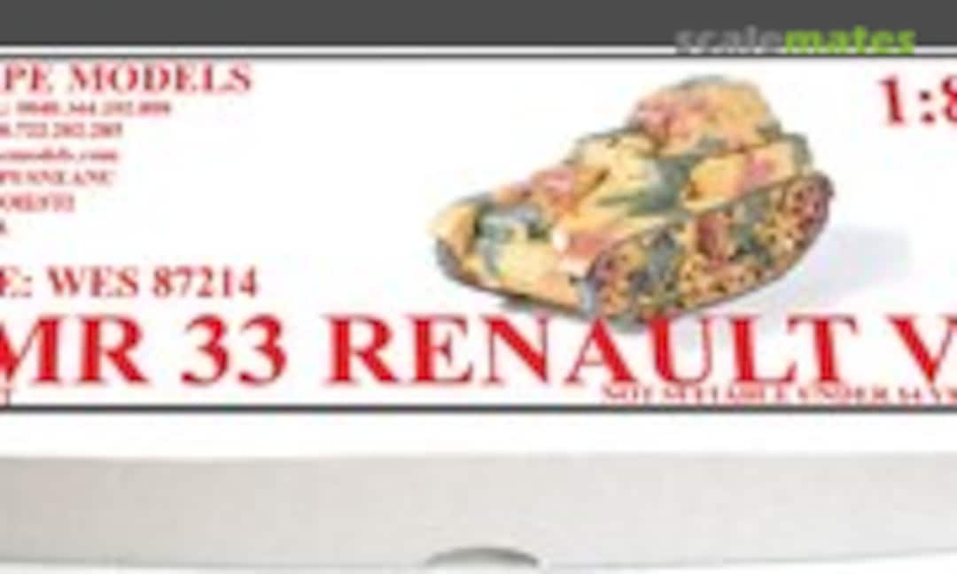 1:87 AMR 33 Renault VM (Wespe Models WES 87214) WES 87214
