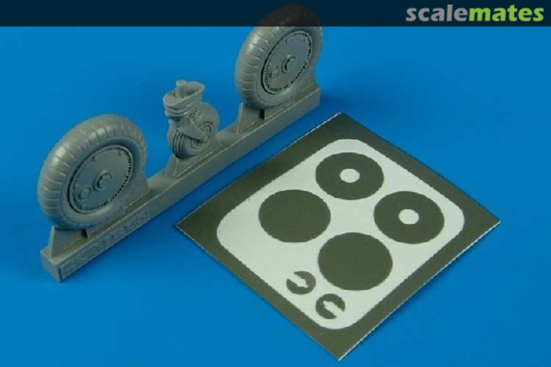 Boxart Bf 109 wheels + paint mask 2029 Aires Boxart Bf 109 wheels + paint mask 2029 Aires