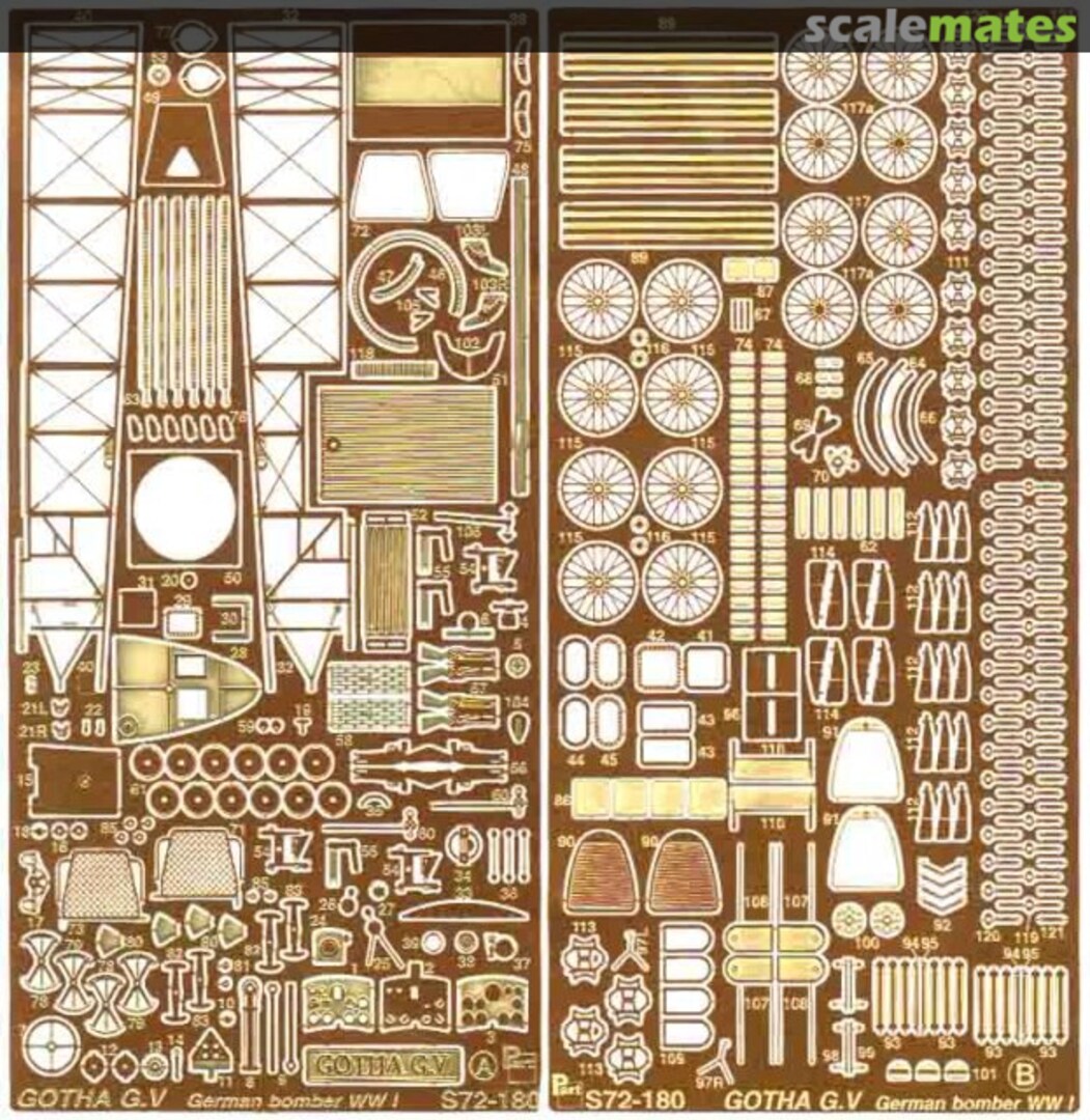 Boxart Gotha G.V S72-180 Part Boxart Gotha G.V S72-180 Part