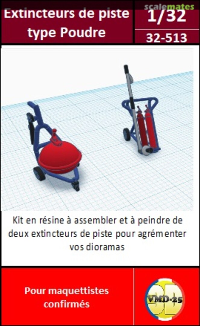Boxart Extincteurs piste TYPE "Poudre" 32-513 VMD25_3D Boxart Extincteurs piste TYPE "Poudre" 32-513 VMD25_3D