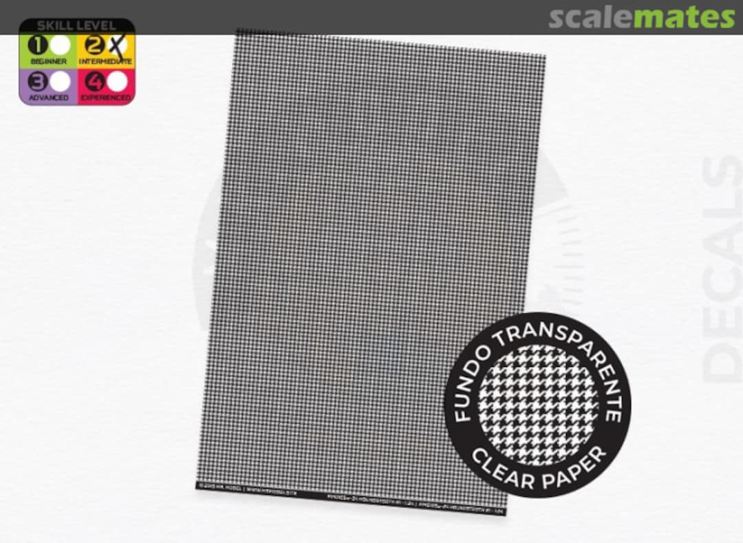 Boxart Black & Clear Houndstooth pattern (was MM0106c) MM01000 Mr. Model Boxart Black & Clear Houndstooth pattern (was MM0106c) MM01000 Mr. Model