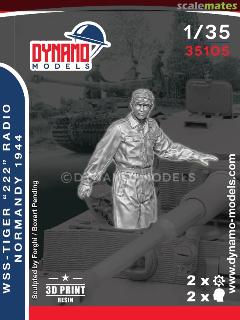 Boxart WSS – Tiger ‘’222‘’ Radio Crewman Normandy 1944 35105 Dynamo Models Boxart WSS – Tiger ‘’222‘’ Radio Crewman Normandy 1944 35105 Dynamo Models