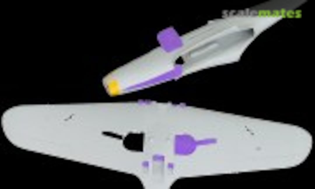 1:48 P-39/P-400 Airacobra Overspray Masks (Hawaiian Air Depot )