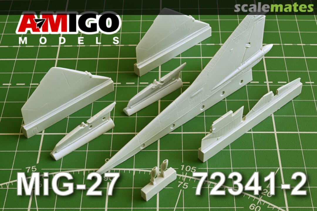 Boxart Mig-27 Keel and stabilizer 72341-2 Amigo Models Boxart Mig-27 Keel and stabilizer 72341-2 Amigo Models