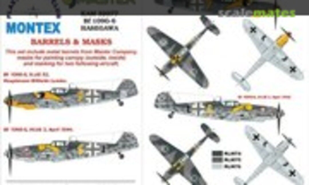 1:32 Bf 109G-6 (Montex K32081) K32081