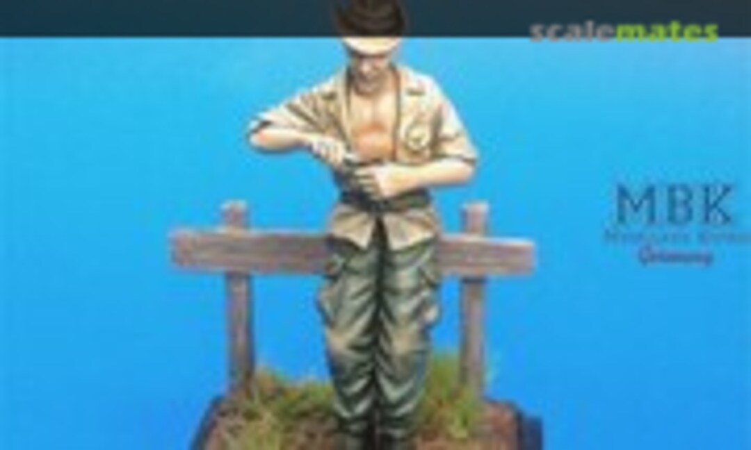 1:35 French Indochina Soldier at rest, eating #2 (U-Models UM 399) UM 399
