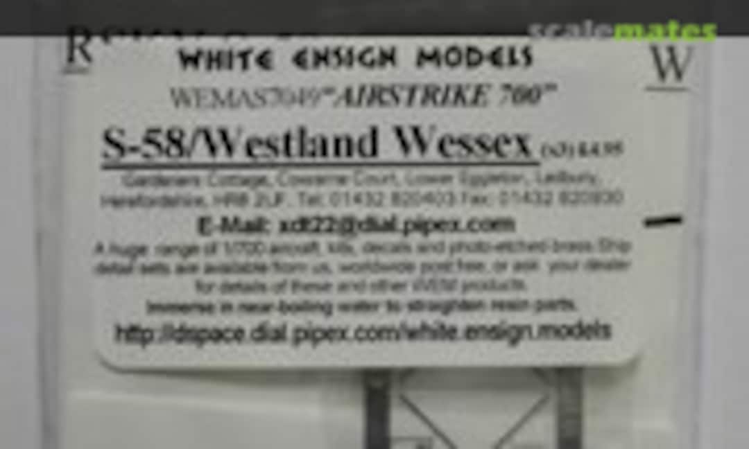 1:700 S-58/ Westland Wessex (White Ensign Models AS 7049) AS 7049
