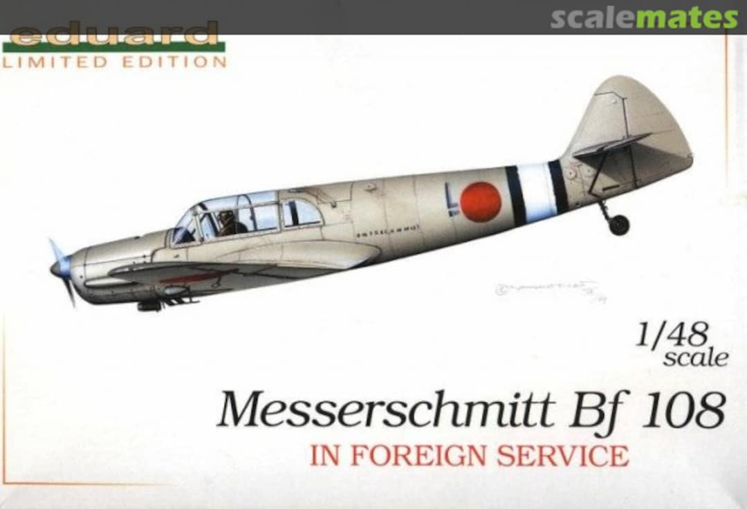 Boxart Messerschmitt Bf 108 in Foreign Service 1101 Eduard Boxart Messerschmitt Bf 108 in Foreign Service 1101 Eduard
