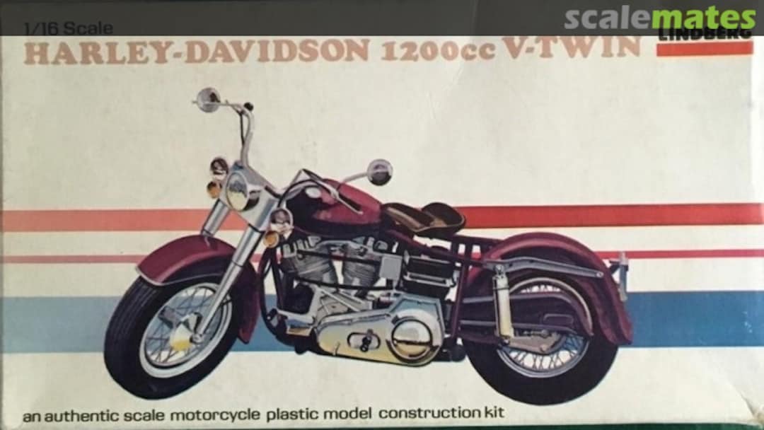 Boxart Harley-Davidson 1200cc V-Twin 2401 Lindberg Boxart Harley-Davidson 1200cc V-Twin 2401 Lindberg
