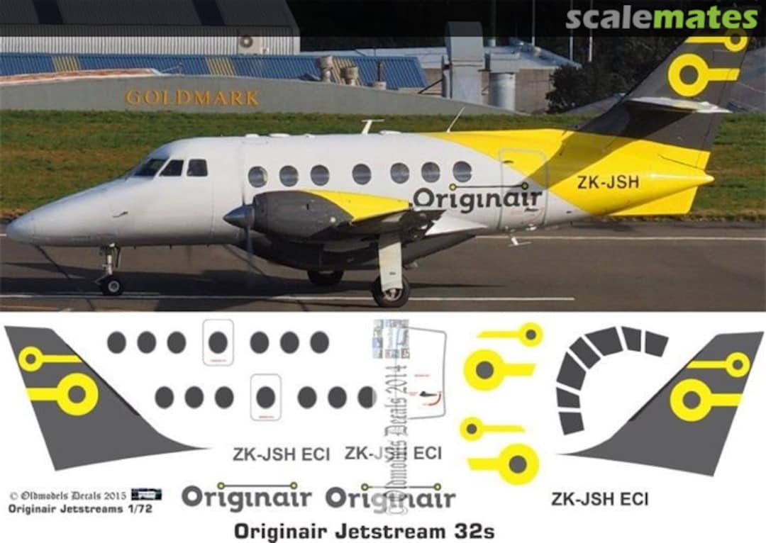 Boxart Originair Jetstream 32 OMD0925 Oldmodels Decals Boxart Originair Jetstream 32 OMD0925 Oldmodels Decals