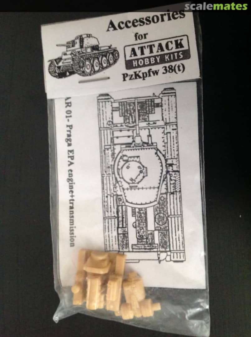 Boxart Praga EPA engine+transmission AR 01 Attack Hobby Kits Boxart Praga EPA engine+transmission AR 01 Attack Hobby Kits