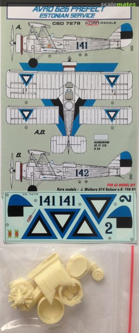 Boxart Avro 626 Prefect CSD7279 Kora Models Boxart Avro 626 Prefect CSD7279 Kora Models