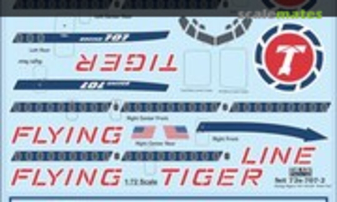 1:72 Boeing 707-349C (Draw Decal 72-707-2) 72-707-2