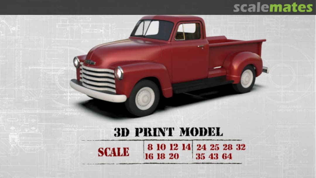 Boxart [Chevrolet] 1951 Pickup 3100 495688 ITman3D