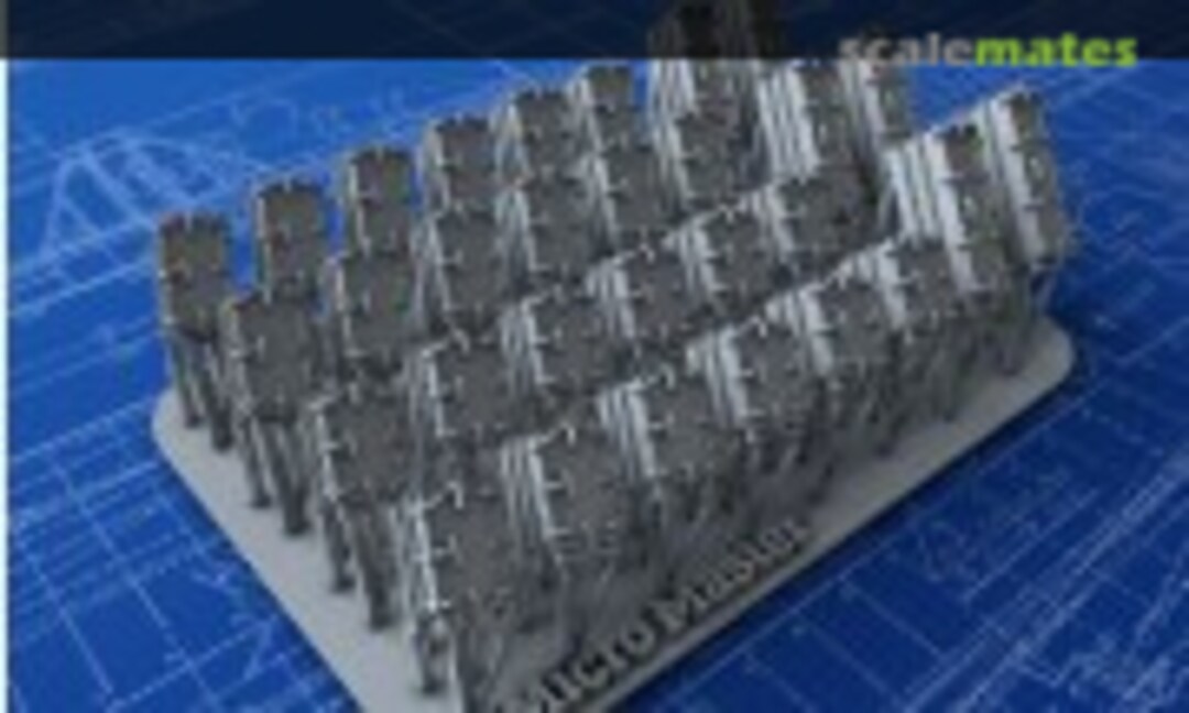 1:350 4.7" Ready Use Lockers (Micro Master MM0396P) MM0396P