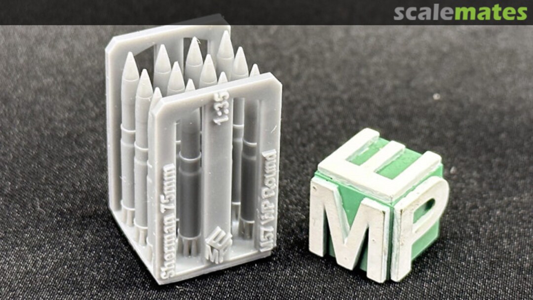 Boxart Ammunition 75mm Sherman - M57 WP - 10-12 pieces 35040475 EMP3d