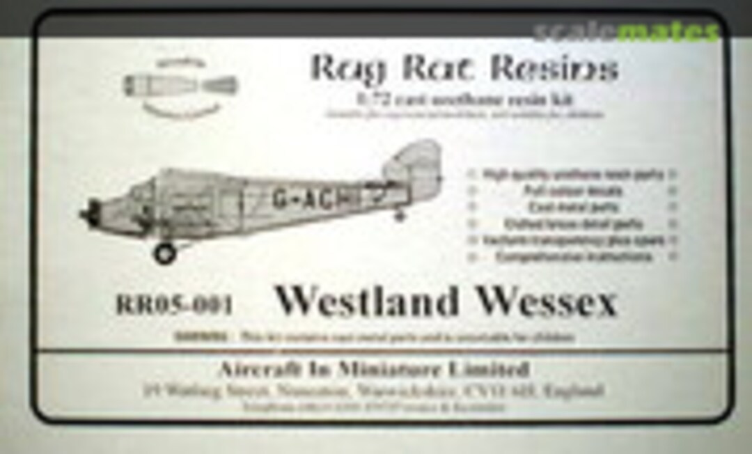 1:72 Westland Wessex (Aircraft In Miniature Ltd RR05-001) RR05-001