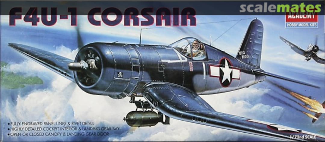 Boxart F4U-1 Corsair 1657 Academy Boxart F4U-1 Corsair 1657 Academy