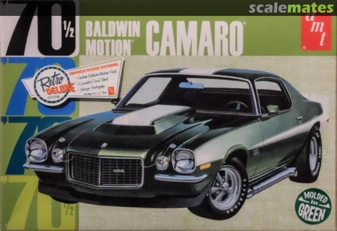 Boxart '70 1/2 Baldwin Motion Camaro 855 AMT Boxart '70 1/2 Baldwin Motion Camaro 855 AMT