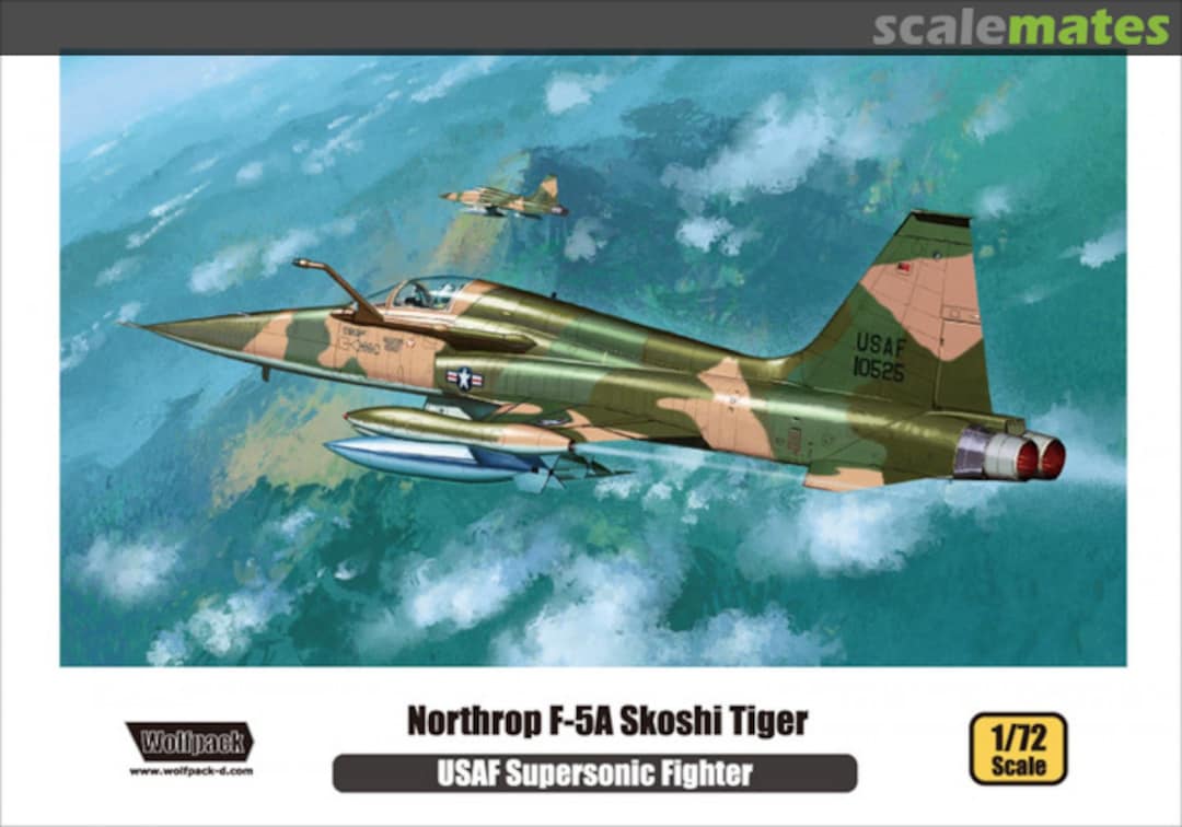 Boxart Northrop F-5A Skoshi Tiger WP17203 Wolfpack Boxart Northrop F-5A Skoshi Tiger WP17203 Wolfpack
