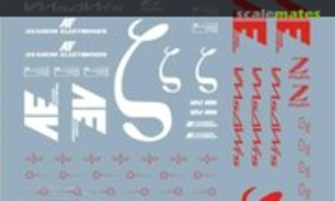 1:72 Decals for Neograde Hyper Z Gundam (Easy Decal 1472W) 1472W