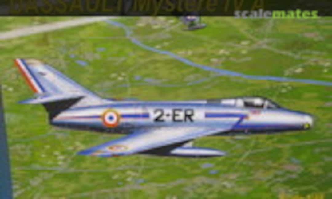 1:48 Dassault Mystere IV A (Fonderie Miniature 406) 406
