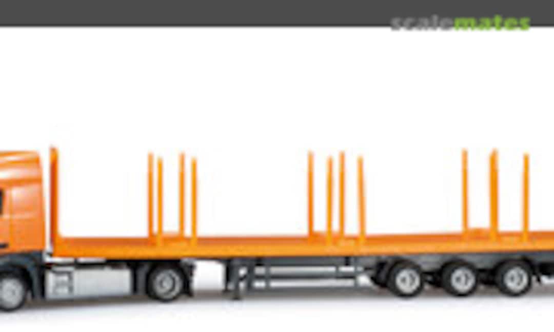 Mercedes-Benz Actros Streamspace 2.3 Lowliner-Rungen-Sattelzug (Herpa 303231)