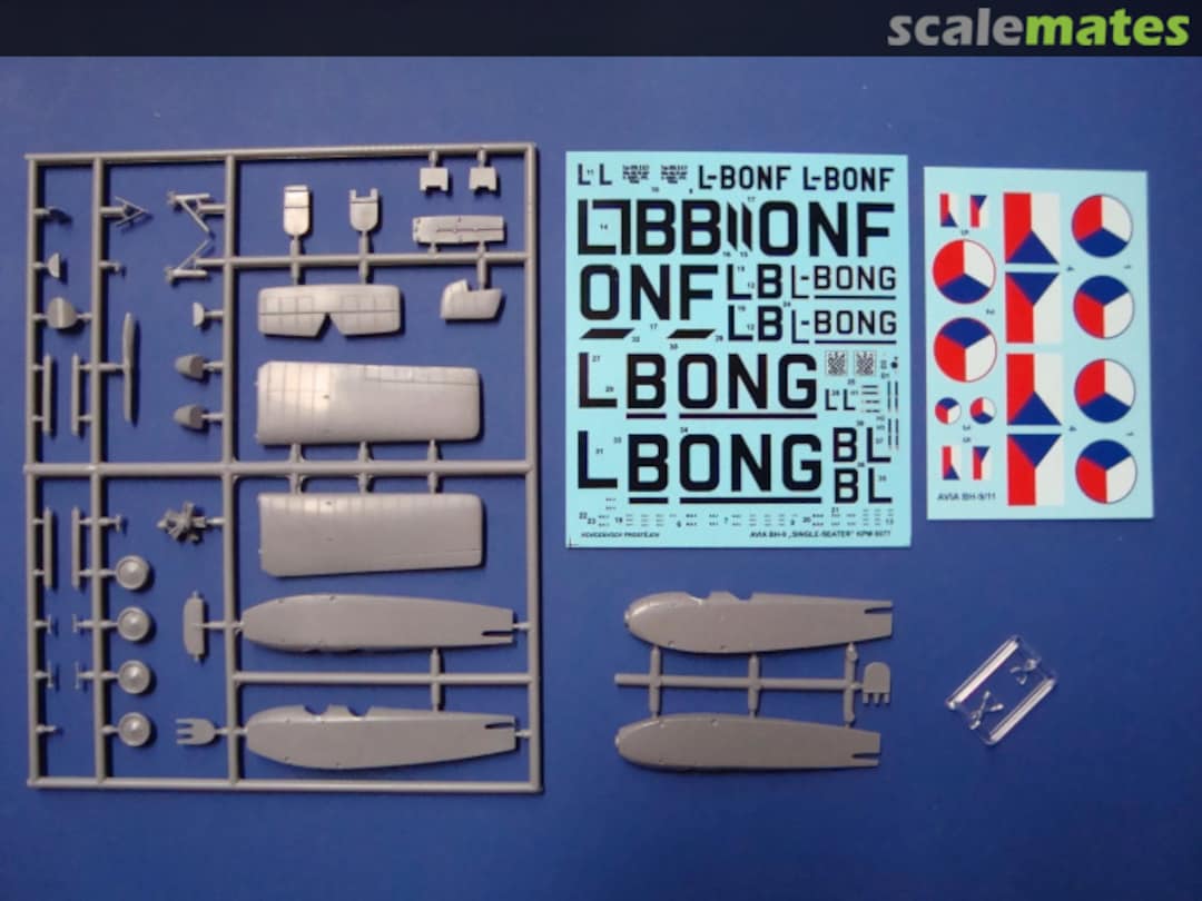Contents Avia BH-9 "Boska" Single seater KPM0077 Kovozávody Prostějov Contents Avia BH-9 "Boska" Single seater KPM0077 Kovozávody Prostějov
