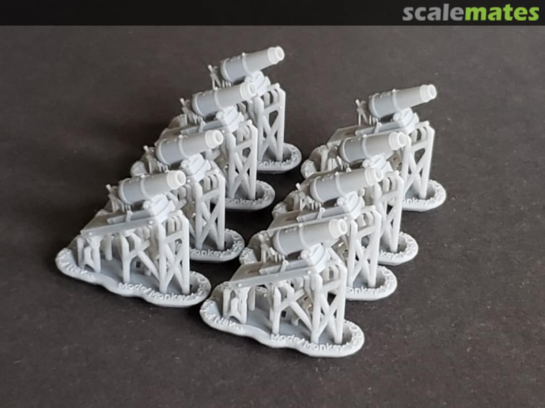 Boxart Royal Navy 32-pounder Carronades, Carron 1805-pattern 96-Carronade 32# RN-8 Model Monkey Boxart Royal Navy 32-pounder Carronades, Carron 1805-pattern 96-Carronade 32# RN-8 Model Monkey